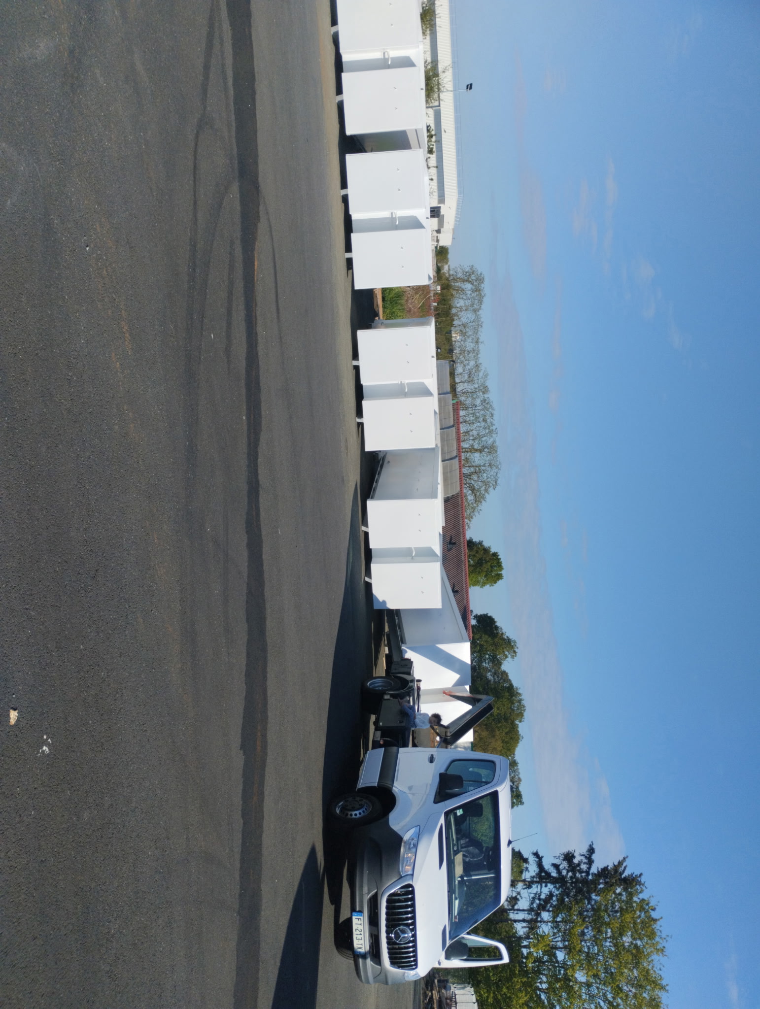 Benne d’accueil de l’entreprise